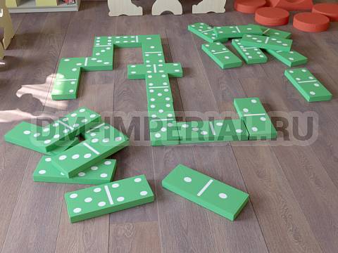 Оснащение детских садов, Мягкие модули, Развивающие мягкие модули Домино макси ММ-РМ-03.005