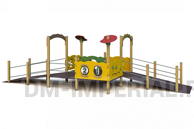 Детский игровой комплекс МГН 1.3