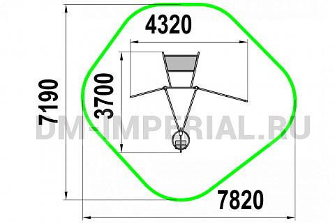 Уличное оборудование, Спортивное оборудование, Спортивный комплекс NEXT СК 1.8 СК 1.8