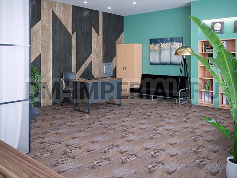 Офисная мебель, Кабинет руководителя, Стол с ящиками на м-каркасе левый КР-1.35