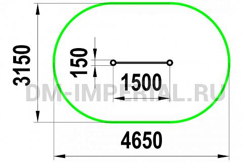 Уличное оборудование, Спортивное оборудование, Шведская стенка W-03-002 W-03-002