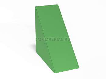 Мягкий модуль Треугольная призма 21 (зеленый (ая))