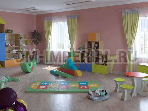 Оснащение детских садов, Мягкие модули, Качалка Неваляшка ММ-КИ-016 Оснащение детских садов, Мягкие модули, Качалка Неваляшка ММ-КИ-016