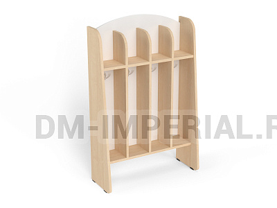 Шкаф для пол. напольный Волна 4-х секционный