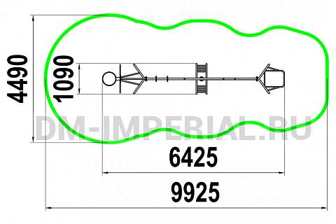 Уличное оборудование, Спортивное оборудование, Спортивный комплекс Юниор СК 1.1 СК 1.1