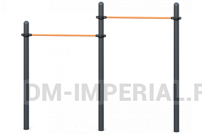 Турник разноуровневый двойной W-02-007