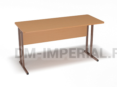 Стол ученический 2-х местный нерегулируемый на квадратной трубе