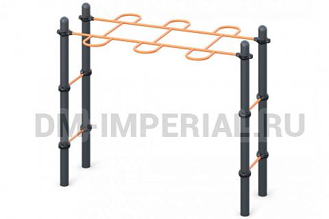 Уличное оборудование, Спортивное оборудование, Рукоход Змеевик 2 W-03-008 W-03-008