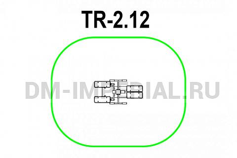 Уличное оборудование, Спортивное оборудование, Тренажер Степпер-Маятник ТР 2.12 ТР 2.12
