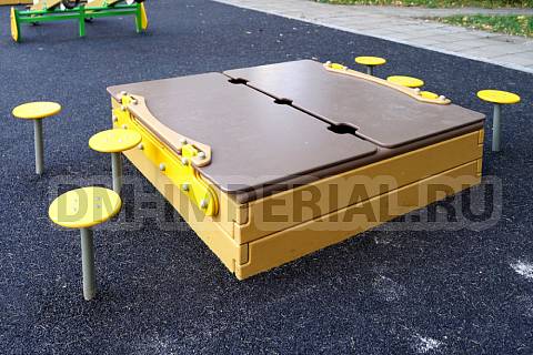 Уличное оборудование, Игровое оборудование, Песочница с защитой МФ 1.32 МФ 1.32