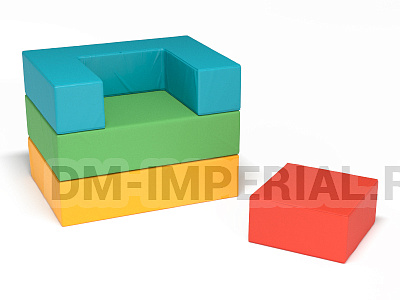 Комплект кресло-трансформер Кузя