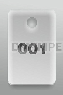 Номерок в гардероб № 1