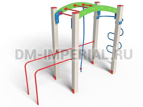 Уличное оборудование, Спортивное оборудование, Детский рукоход РУ 1.09 РУ 1.09