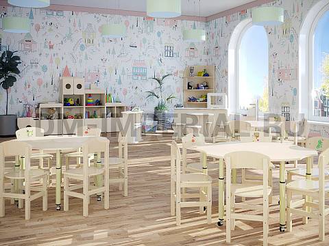 Оснащение детских садов, Игровая мебель, Уголок Учимся гладить ИМ-065