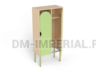 Шкаф 2-х секционный на металлокаркасе стандарт