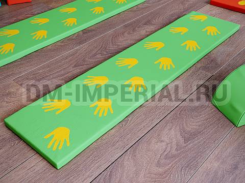 Оснащение детских садов, Мягкие модули, Развивающие мягкие модули Дорожка 2 ММ-РМ-04.011