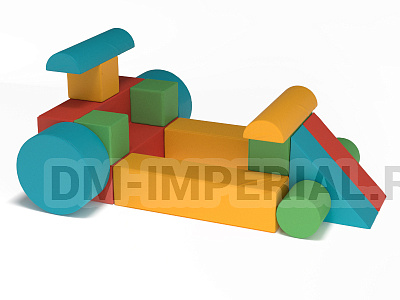 Мягкие игровые модули Формула 1