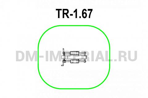 Уличное оборудование, Спортивное оборудование, Тренажер Эллиптический ТР 1.67 ТР 1.67