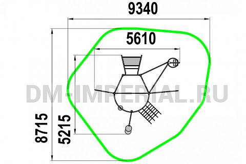 Уличное оборудование, Спортивное оборудование, Спортивный комплекс NEXT СК 1.9 СК 1.9