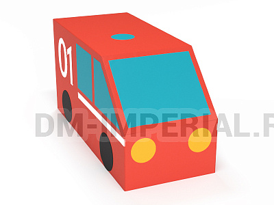 Контурная игрушка Пожарная машина