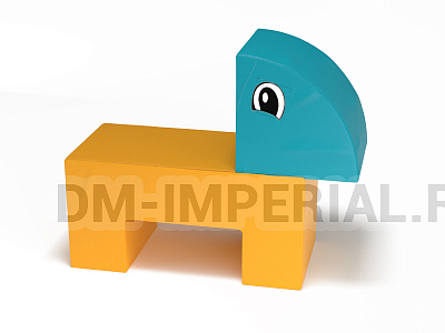 Мягкие игровые модули Пони