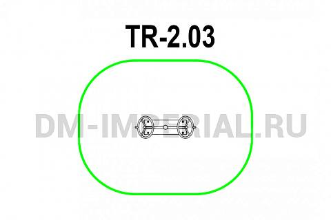 Уличное оборудование, Спортивное оборудование, Тренажер Рули ТР 2.03 ТР 2.03