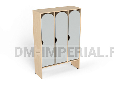 Шкаф для одежды 3-х секционный стандарт