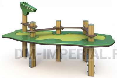 Песочный столик Крокодил МФ 1.101
