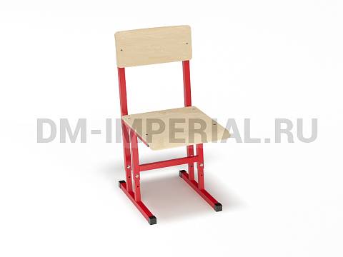 Оснащение школ, Школьные стулья, Стул ученический регулируемый на квадратной трубе ШМ-ШС-002