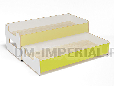 Кровать 2-х ярусная выкатная