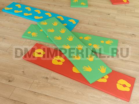 Оснащение детских садов, Мягкие модули, Развивающие мягкие модули Дорожка 7 ММ-РМ-04.028