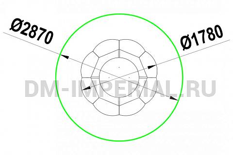Уличное оборудование, Игровое оборудование, Детский столик Лучистый МФ 1.35 МФ 1.35