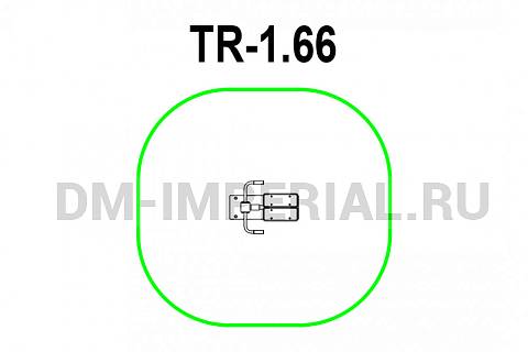 Уличное оборудование, Спортивное оборудование, Тренажер Маятниковый ТР 1.66 ТР 1.66