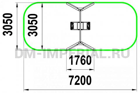 Уличное оборудование, Игровое оборудование, Качели КАЧ 1.35 КАЧ 1.35