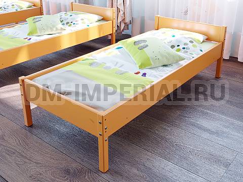 Оснащение детских садов, Кровати, Эко-кровать Соня (массив) КР-008