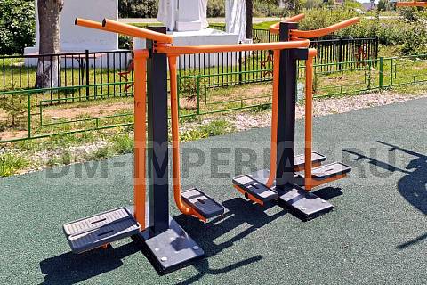 Уличное оборудование, Спортивное оборудование, Тренажер Шаговый Шпагат МаятникТР 2.10 ТР 2.10