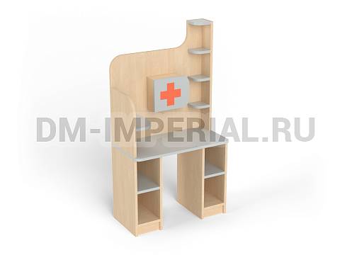 Оснащение детских садов, Игровая мебель, Уголок Айболита ИМ-019