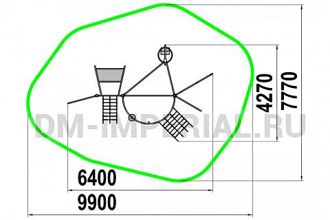 Уличное оборудование, Спортивное оборудование, Спортивный комплекс NEXT СК 1.3 СК 1.3