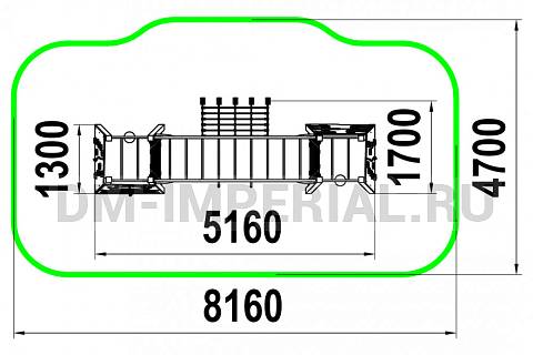 Уличное оборудование, Спортивное оборудование, Спортивный миникомплекс СП 1.136 СП 1.136