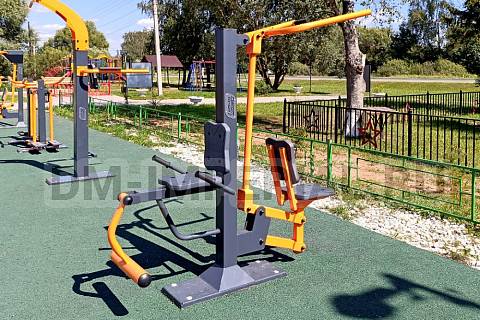 Уличное оборудование, Спортивное оборудование, Тренажер двойной Вертикальная тяга-Флекс ТР 2.16 ТР 2.16