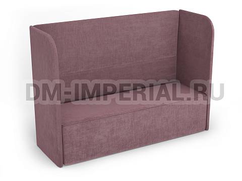 Оснащение школ, Мягкая мебель для школ, Диван 2-х местный  с высокой спинкой ШМ-ММ-010