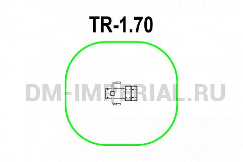 Уличное оборудование, Спортивное оборудование, Тренажер Твистер ТР 1.70 ТР 1.70