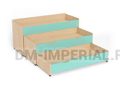 Кровать трехъярусная