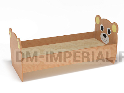 Кровать ЛДСП Мишутка с рисунком