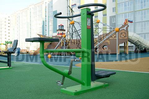 Уличное оборудование, Спортивное оборудование, Тренажер Вело-Маятник ТР 2.11 ТР 2.11