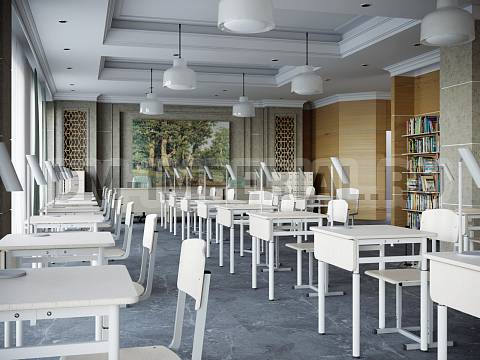 Оснащение школ, Мебель для библиотек, Шкаф картотечный ШМ-МБ-003