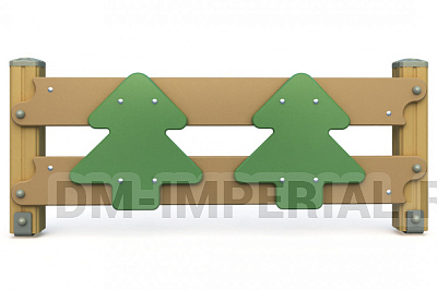 Ограждение для детской площадки ГО-20