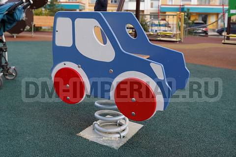 Уличное оборудование, Игровое оборудование, Качалка на пружине Джип КА 1.25 КА 1.25