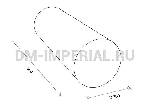Оснащение детских садов, Мягкие модули, Мягкий модуль Цилиндр 32 ММ-ЭМ-08.032