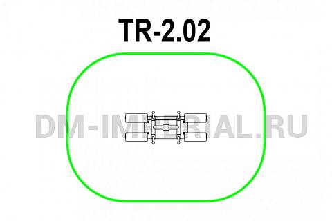Уличное оборудование, Спортивное оборудование, Тренажер Лыжи ТР 2.02 ТР 2.02